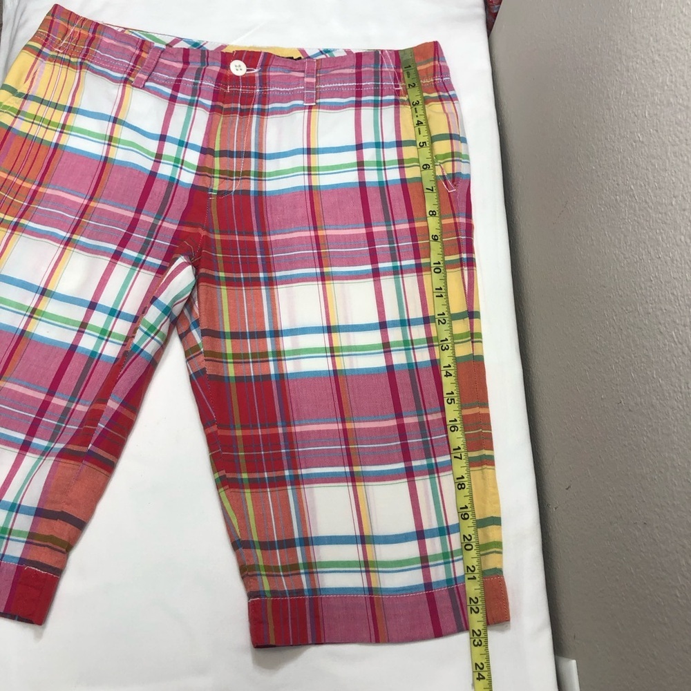 Ralph Lauren Sport Cotton Rainbow Summer Beach Cruise Golf Bermuda Shorts 8 - Picture 13 of 14